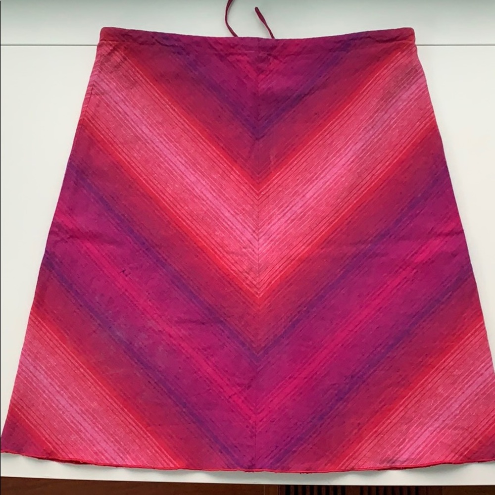 Divided Chevron Skirt